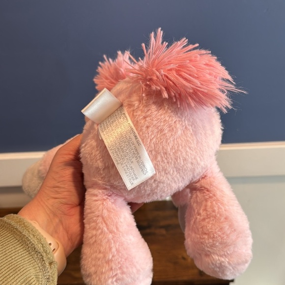Animal Adventure Pink Unicorn - 13" Plush Stuffed Animal Gold Horn 2021 - Picture 5 of 7